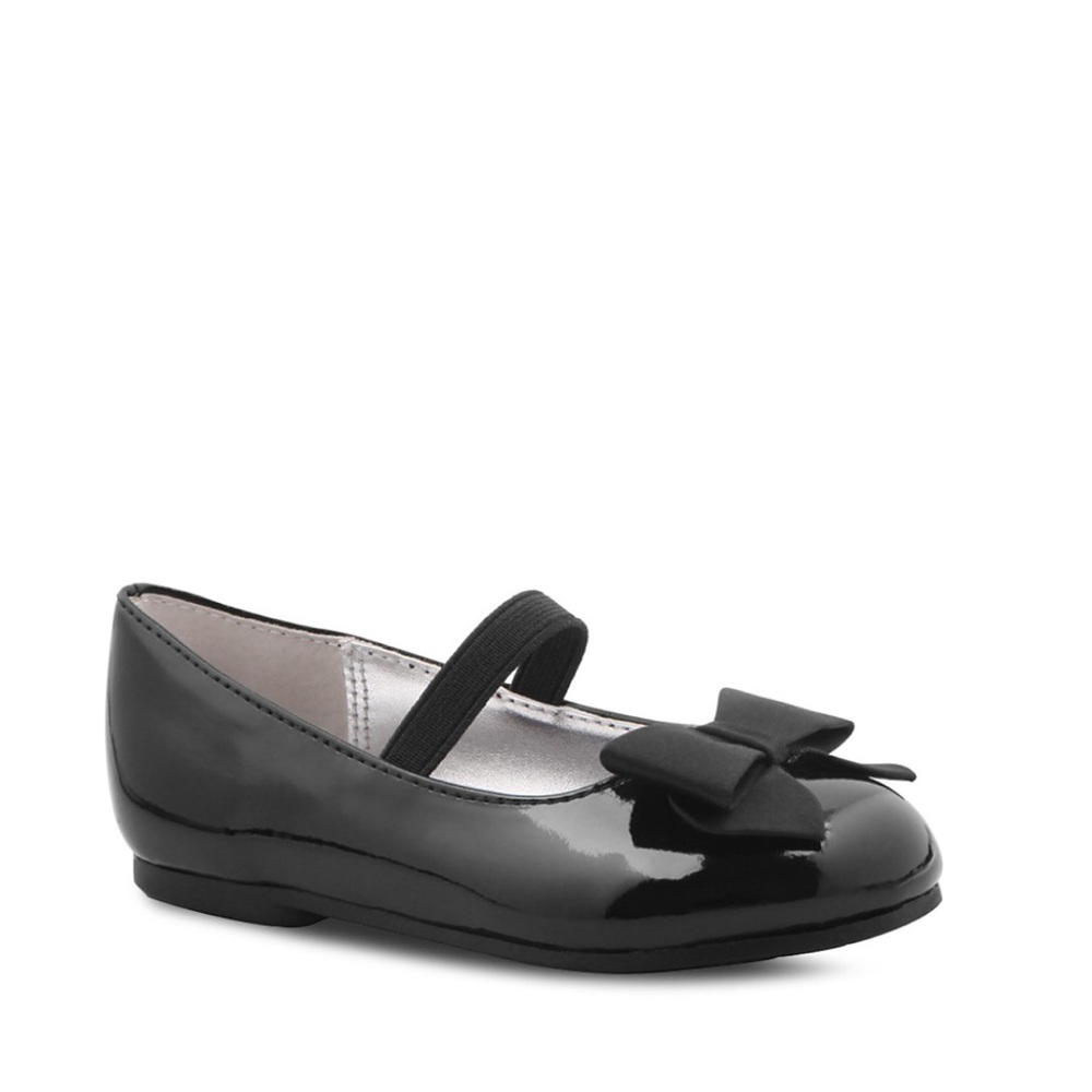 Nordstrom Nina Girls' Pegasus Mary Jane Flats - black ballerinas Toddler size 8